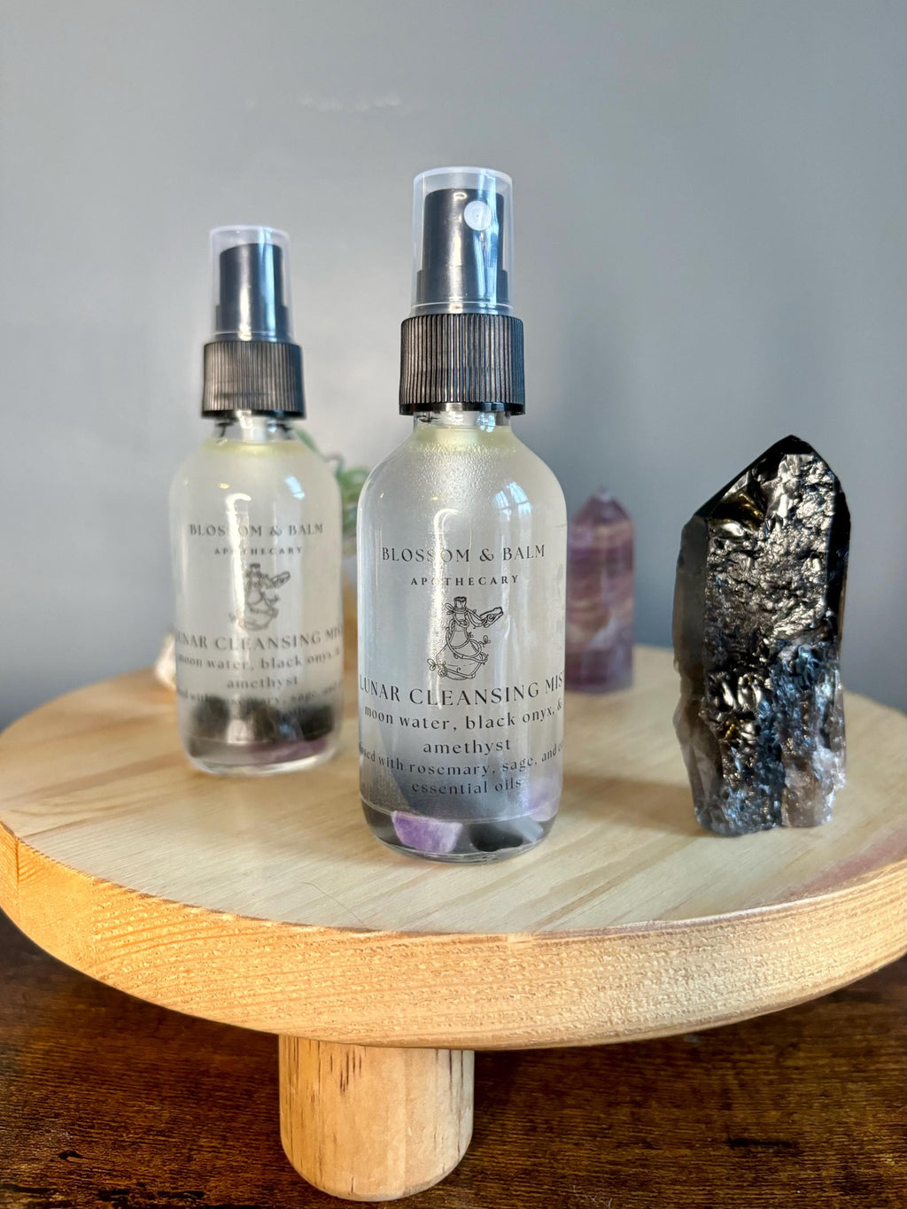 Lunar Cleansing Mist | Crystal Infused Smokeless Spiritual Cleansing