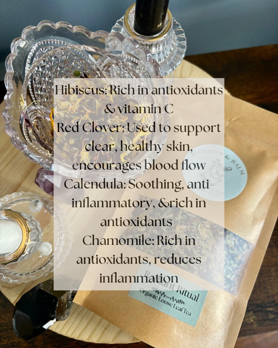 Organic Radiant Ritual Loose Leaf Skin Glow Tea