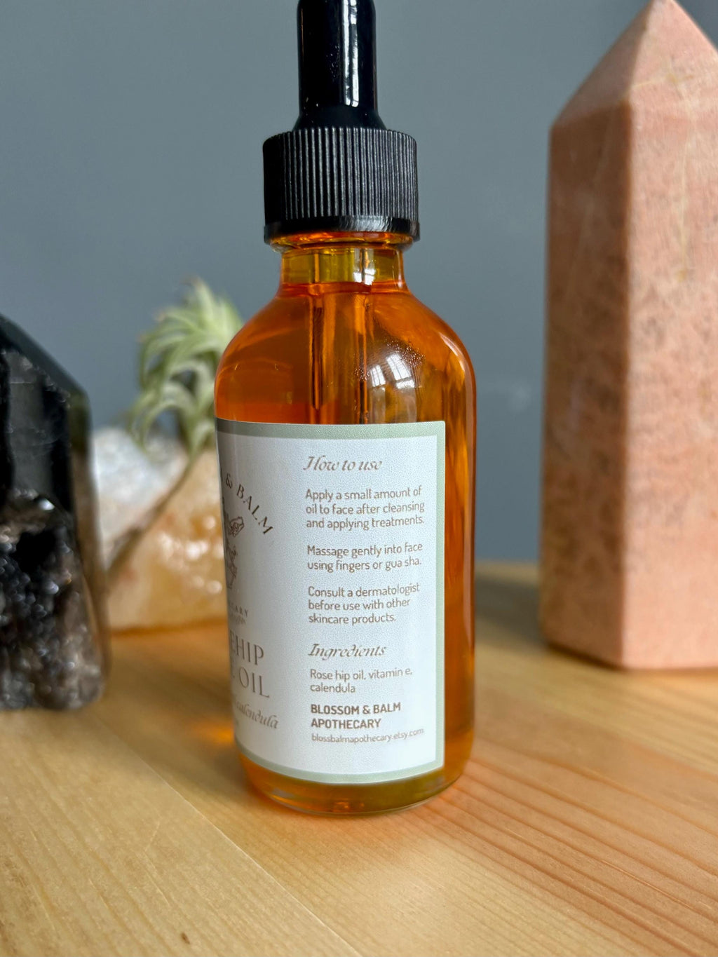 Calendula Infused Rosehip Face Oil - 2 oz