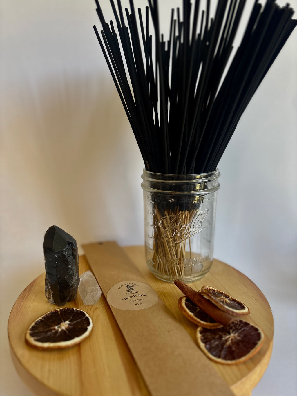 Spiced Citrus Incense - Hand Dipped 10 ct.