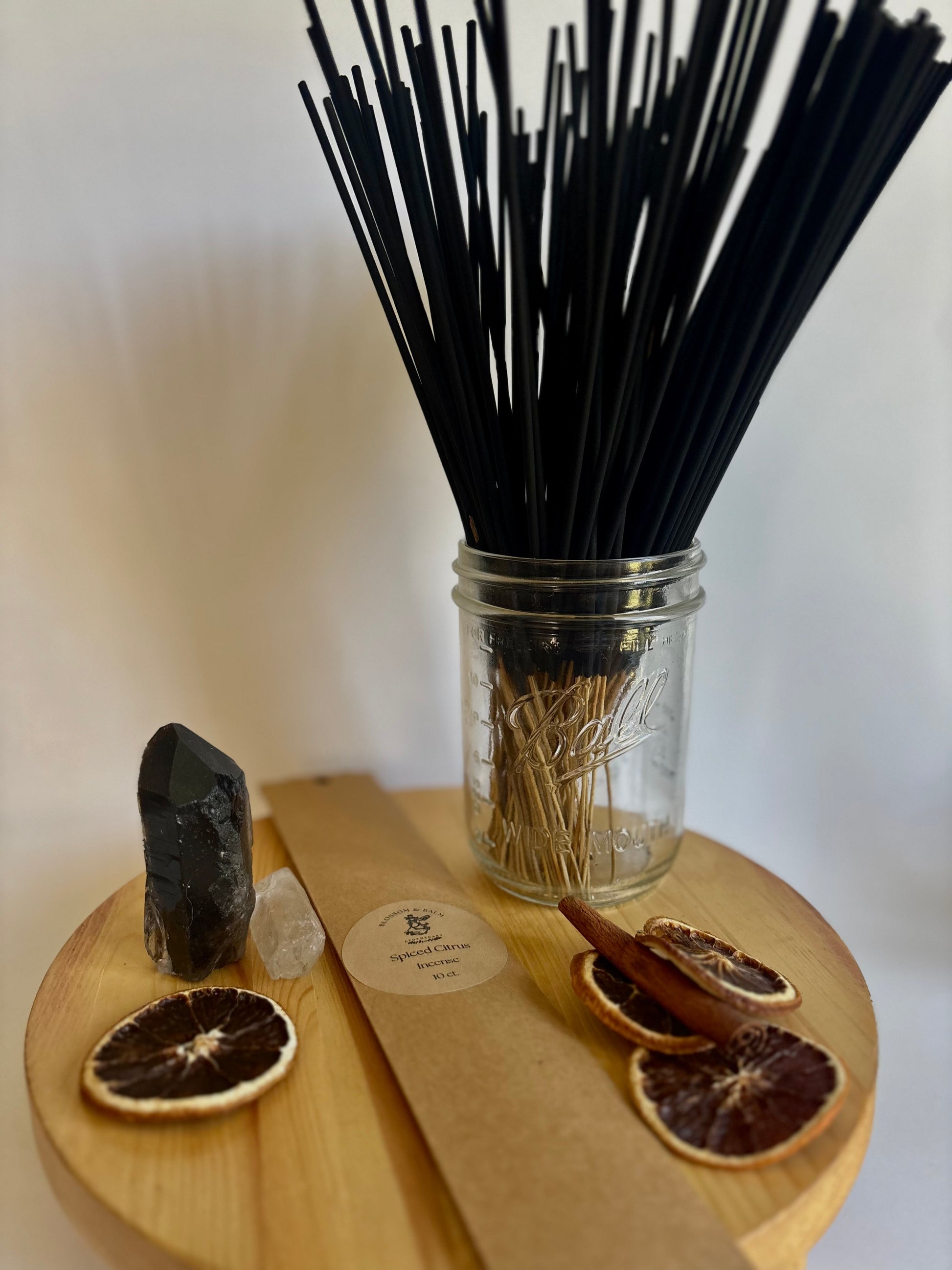 Spiced Citrus Incense - Hand Dipped 10 ct.