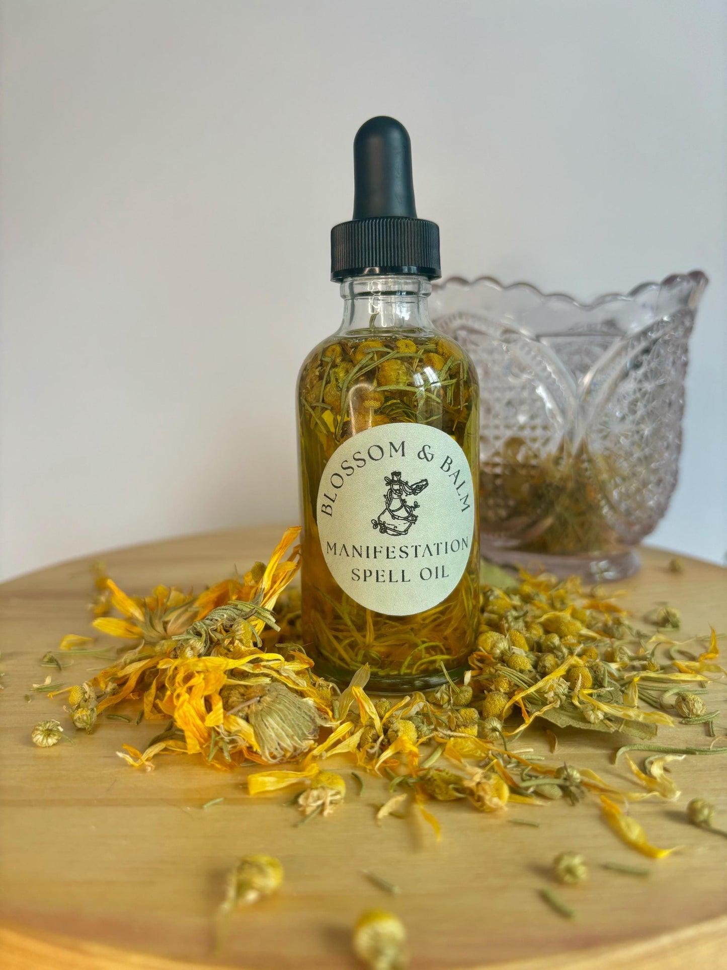 Manifestation Spell Oil 2 oz.| Anointing & Ritual Oil