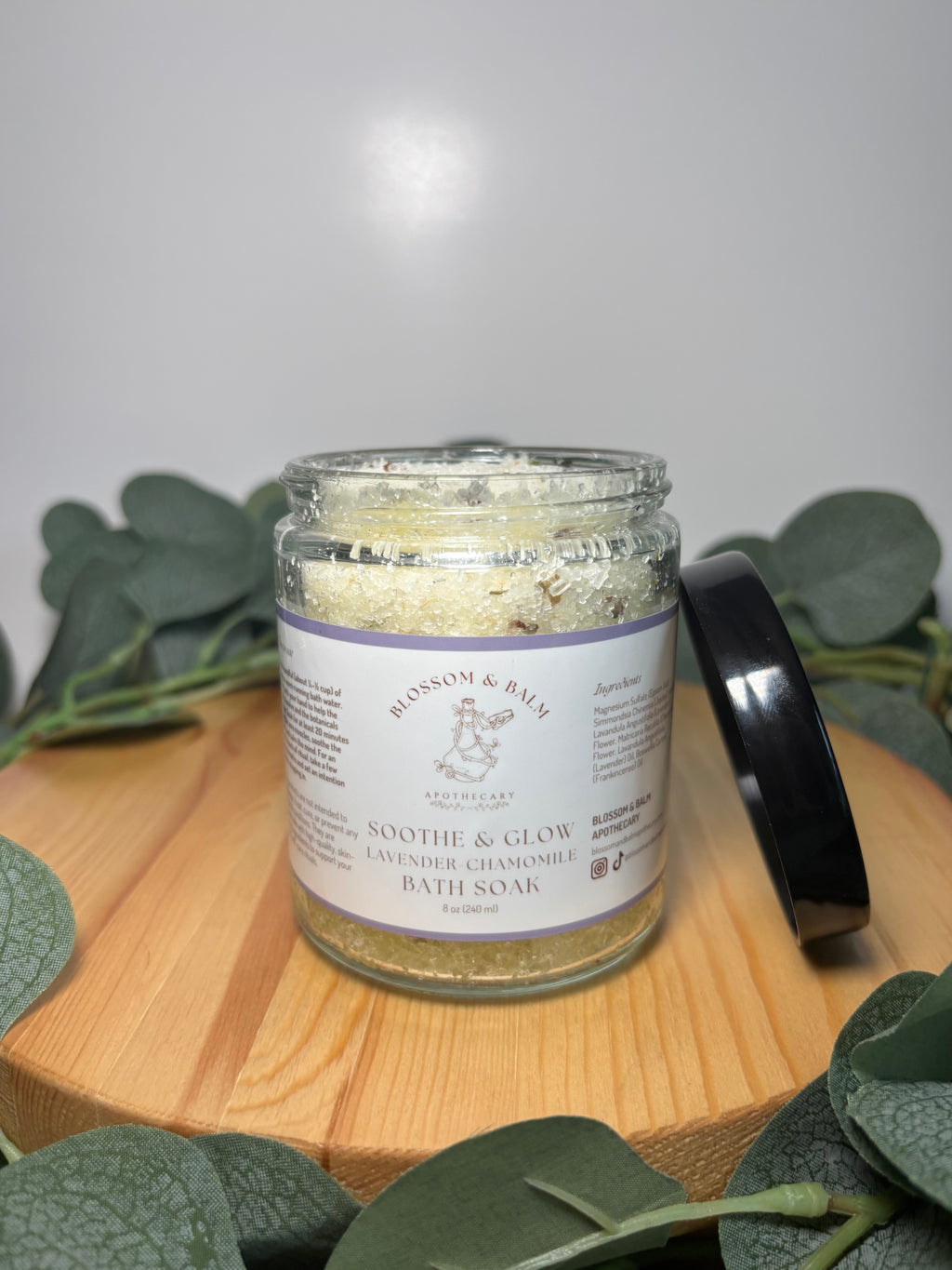 Soothe & Glow Bath Soak | Lavender & Chamomile