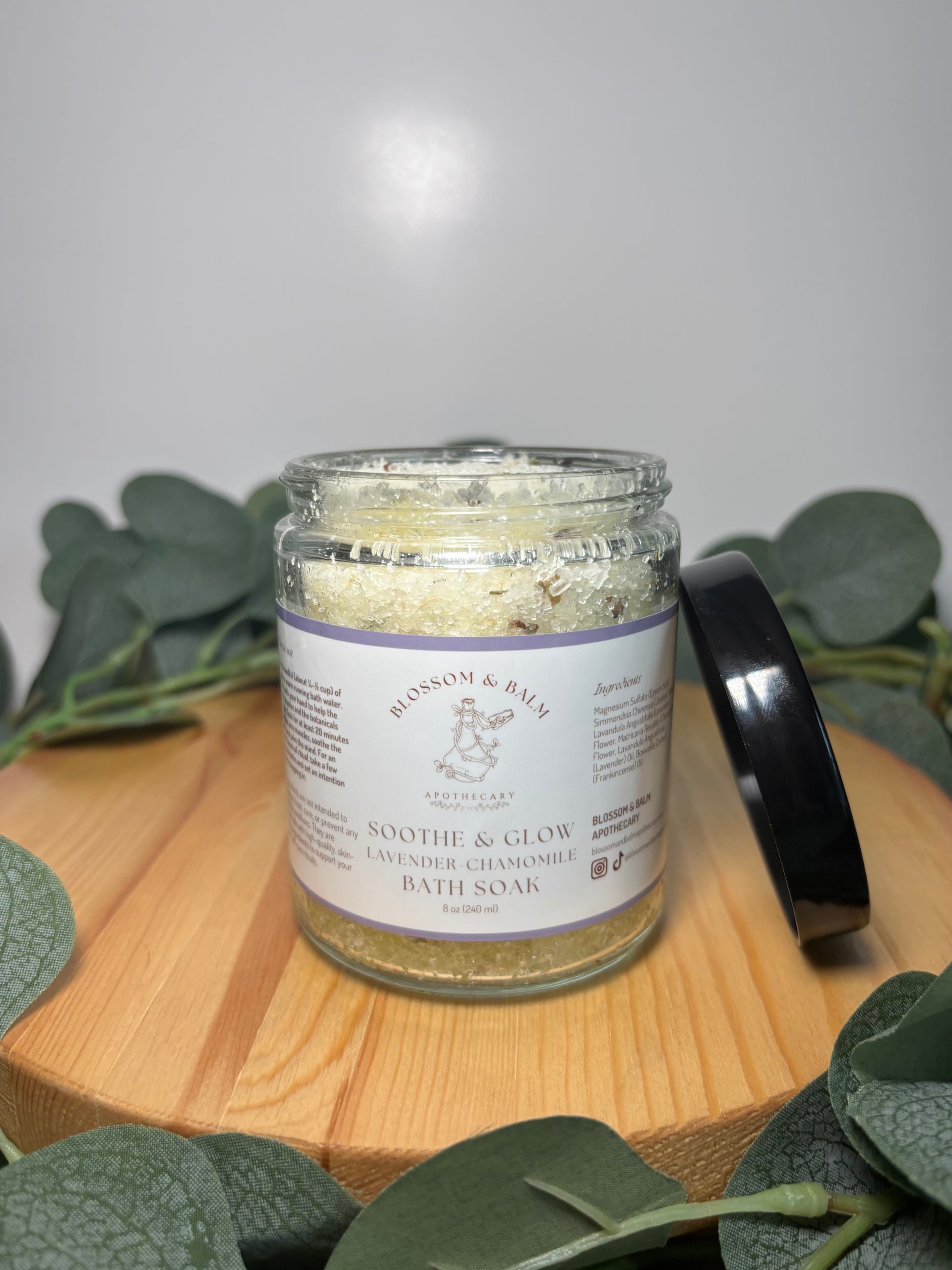 Soothe & Glow Bath Soak | Lavender & Chamomile