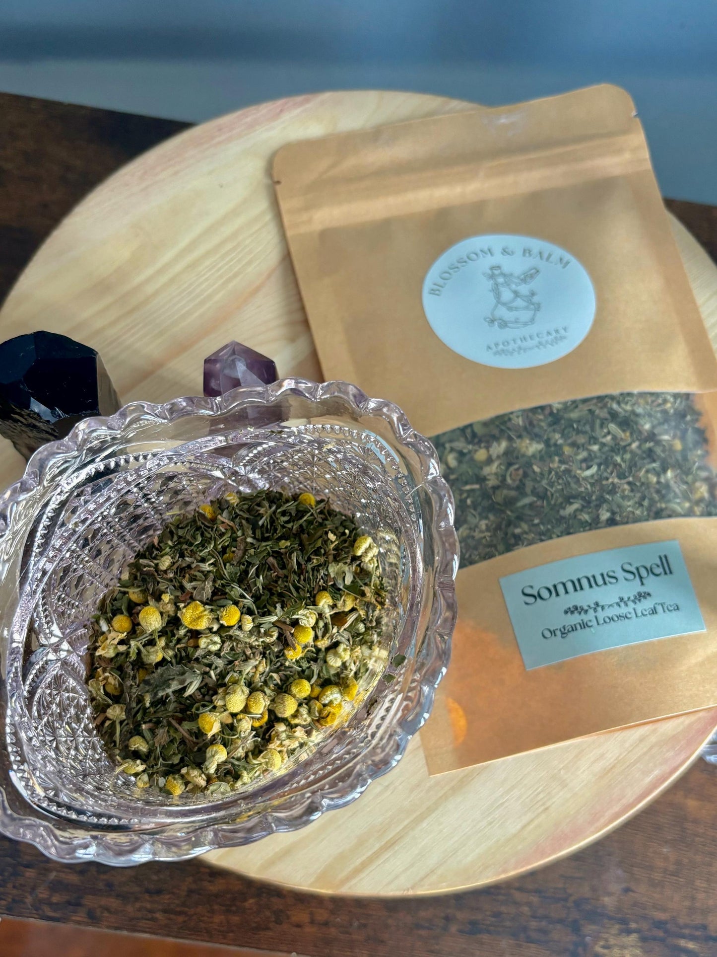 Organic Somnus Spell Loose Leaf Sleep Tea Blend
