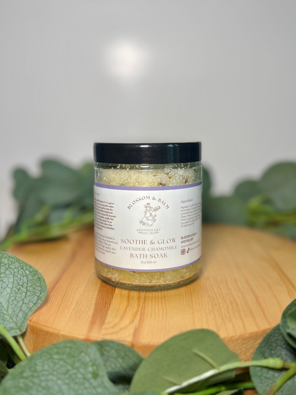 Soothe & Glow Bath Soak | Lavender & Chamomile