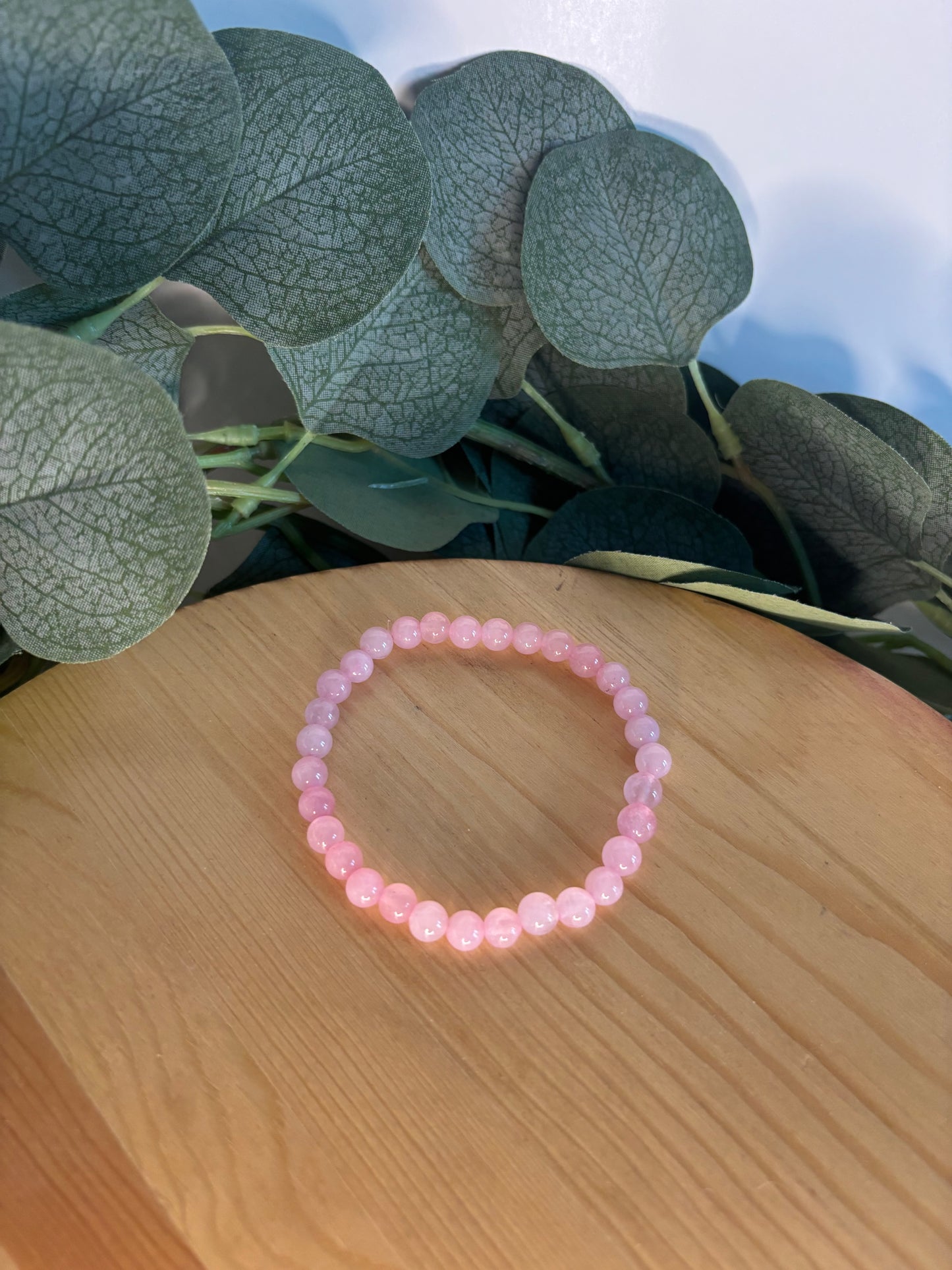 Rose Quartz Bracelet - 6mm