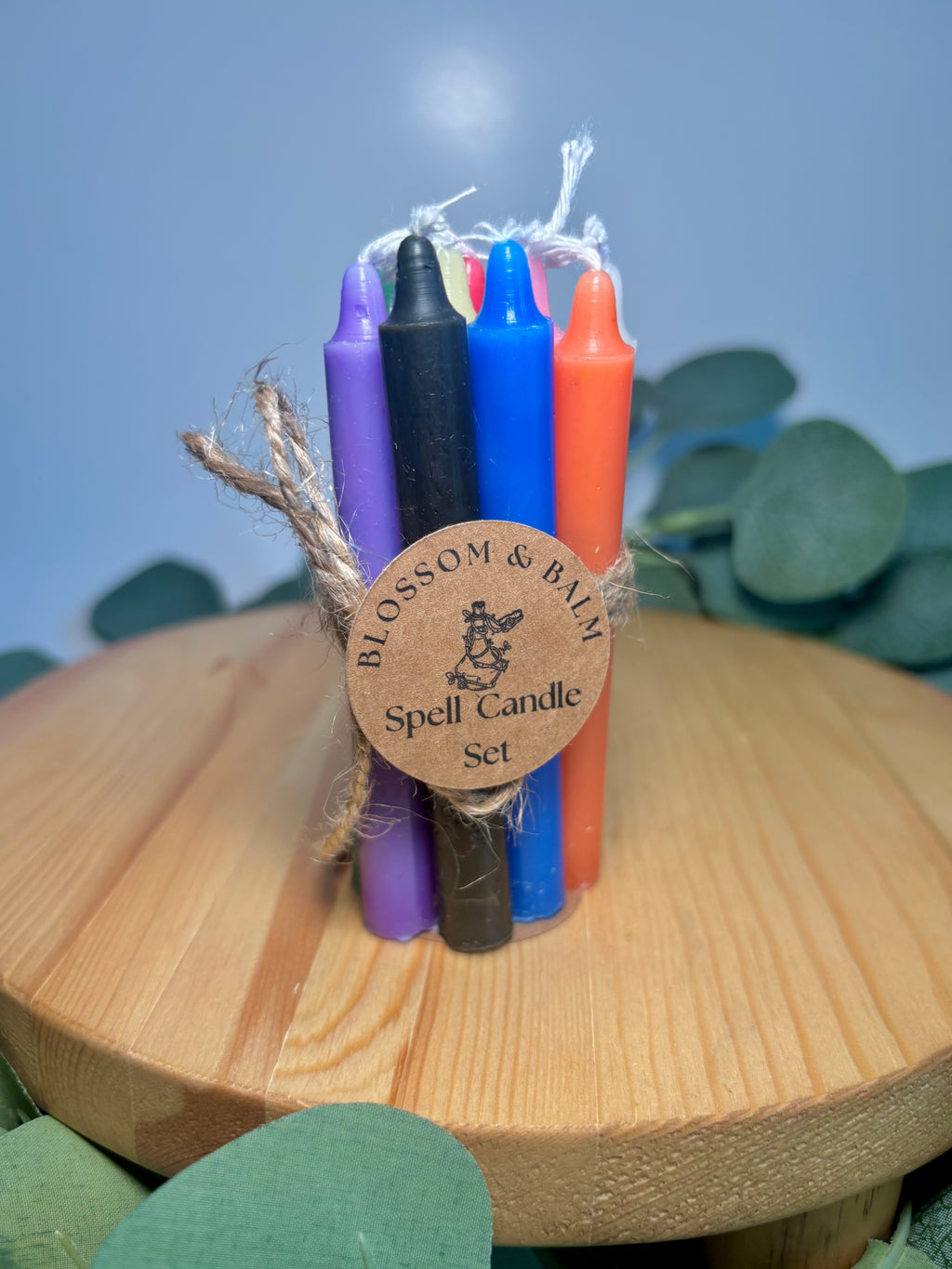 Spell Candle Set - 9 Colored Candles