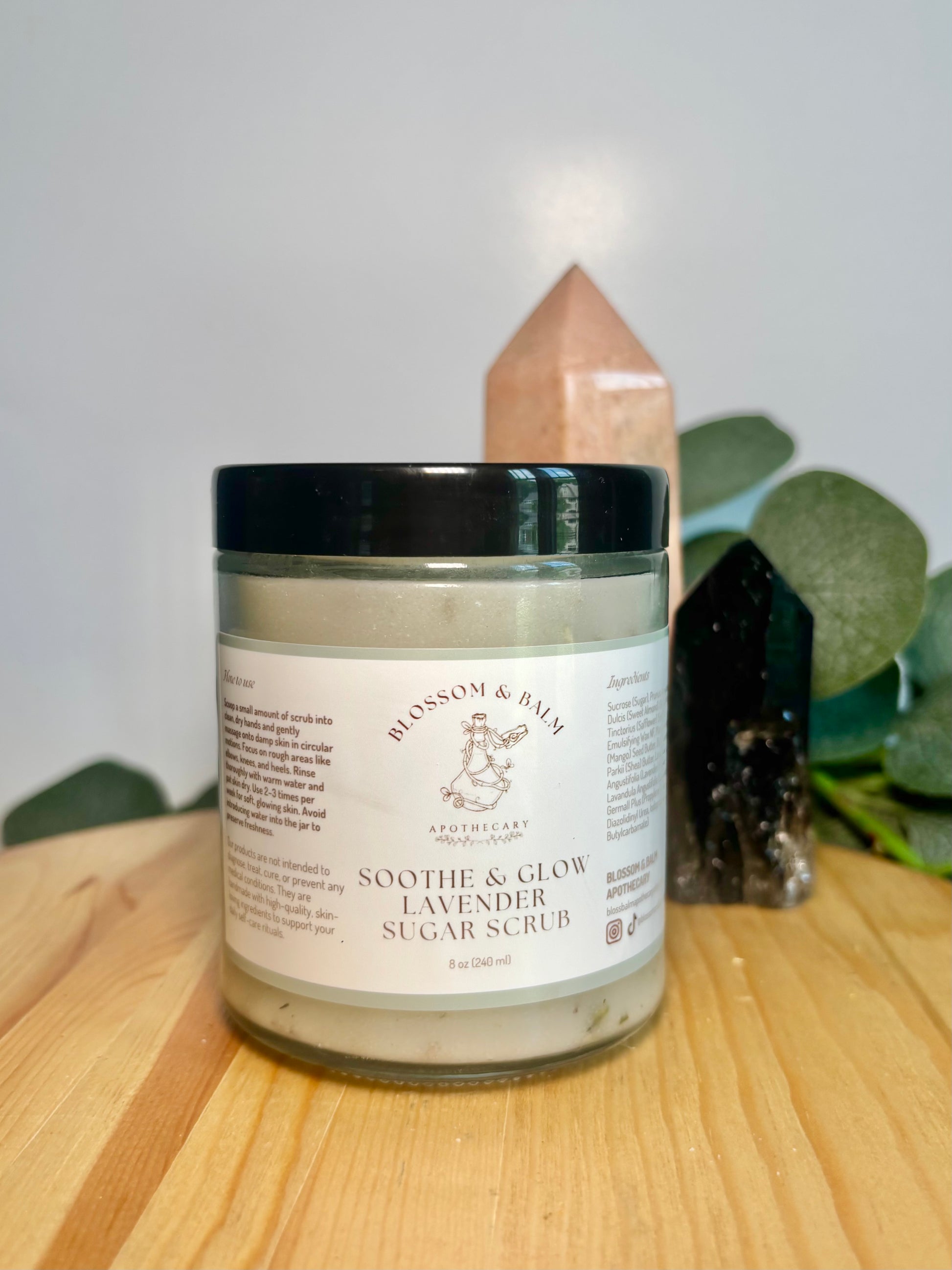 Soothe & Glow Lavender Sugar Scrub - 8 fl. oz.