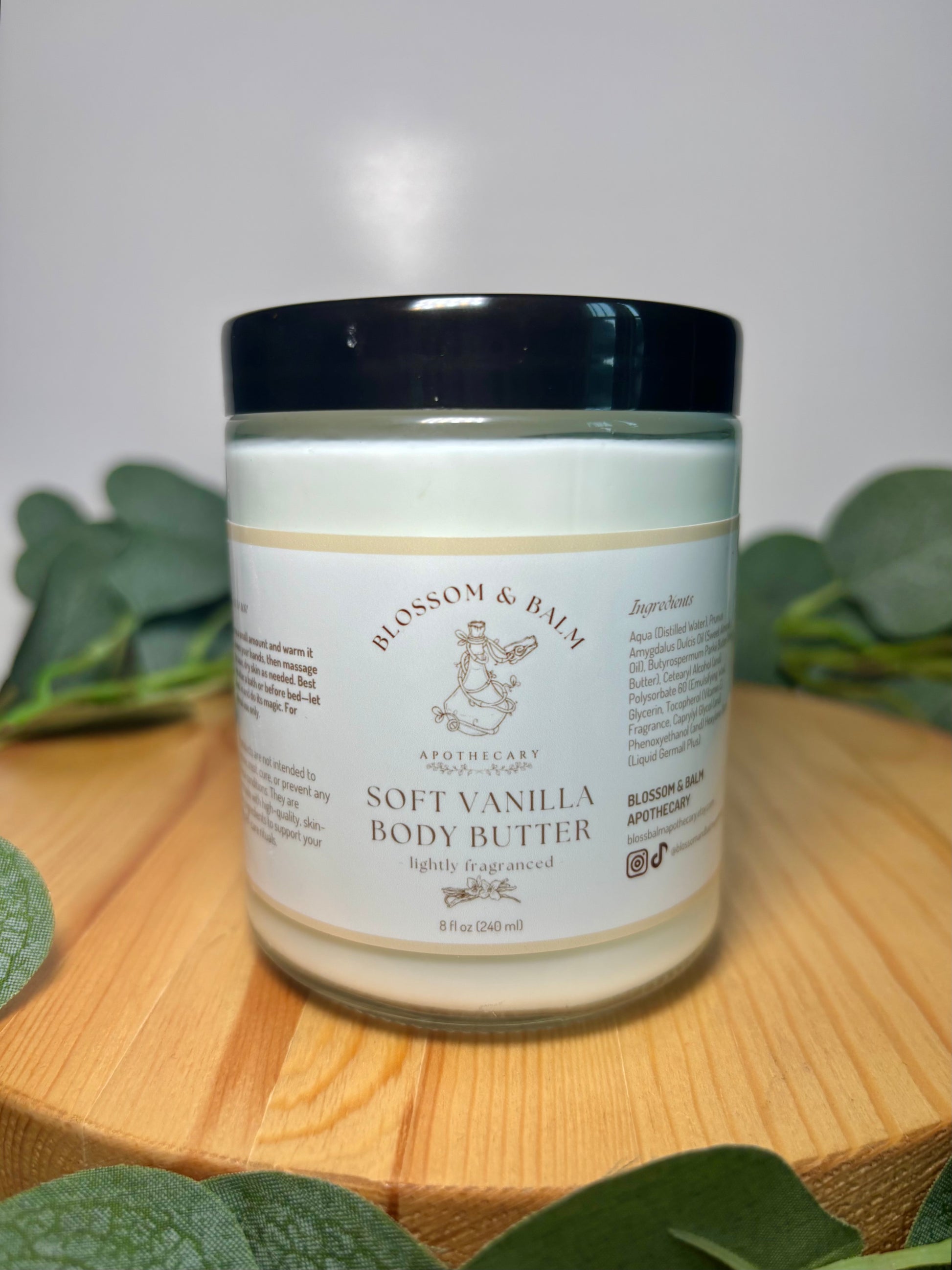 Soft Vanilla Body Butter - 8 oz.