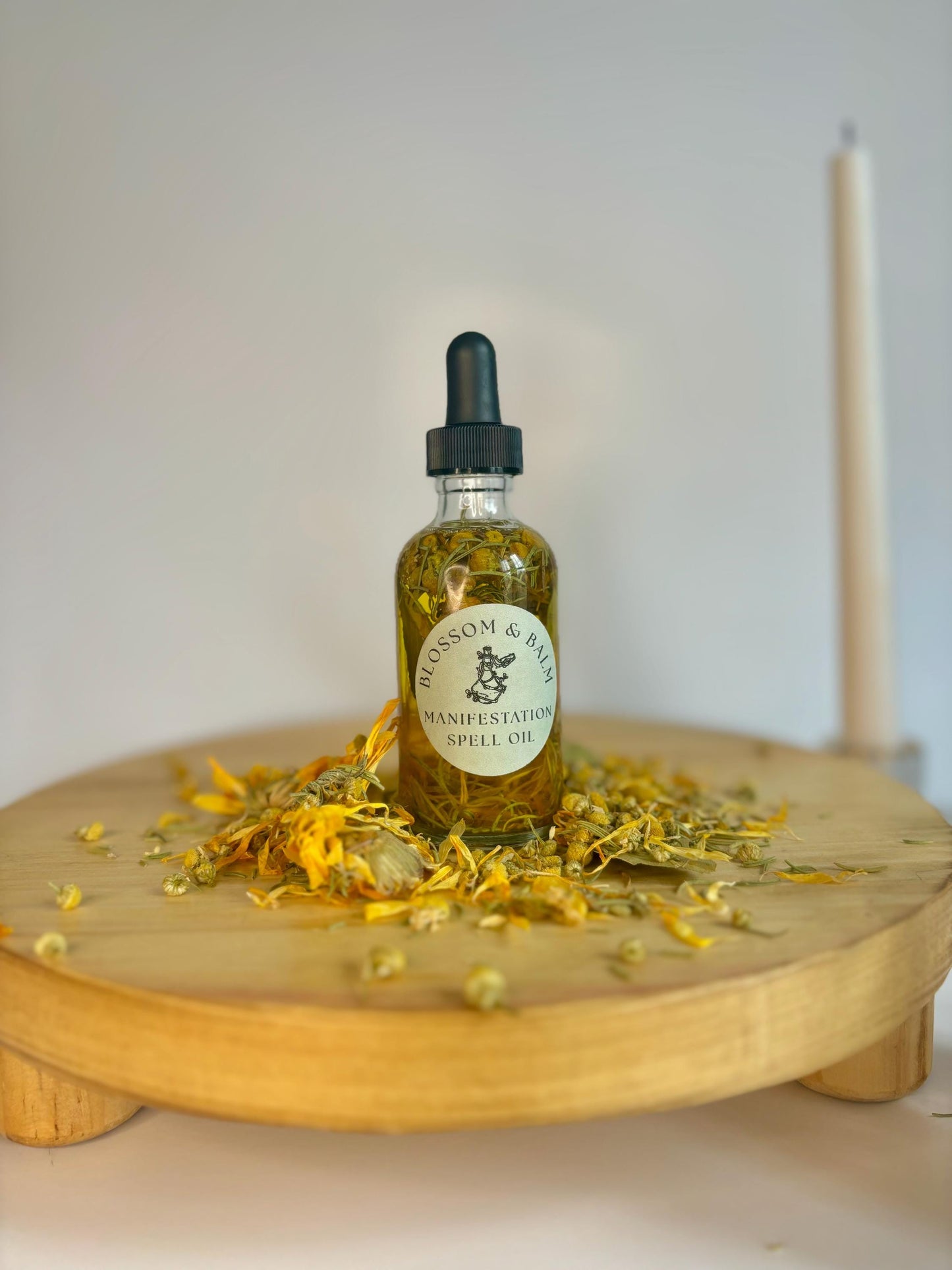 Manifestation Spell Oil 2 oz.| Anointing & Ritual Oil