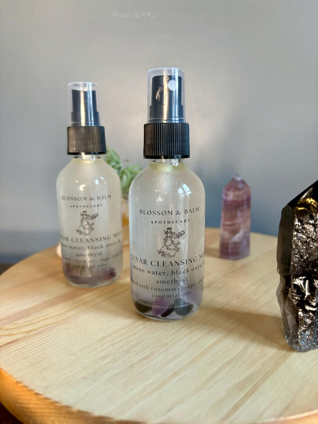 Lunar Cleansing Mist | Crystal Infused Smokeless Spiritual Cleansing